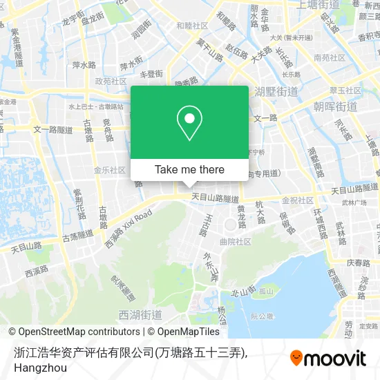 浙江浩华资产评估有限公司(万塘路五十三弄) map