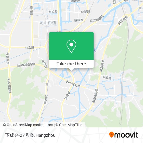下畈金-27号楼 map