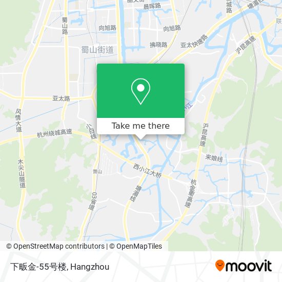 下畈金-55号楼 map