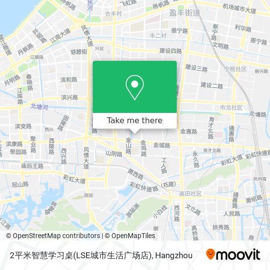 2平米智慧学习桌(LSE城市生活广场店) map