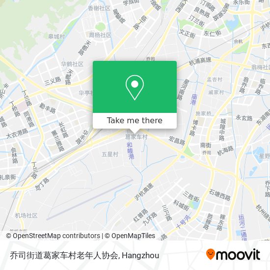 乔司街道葛家车村老年人协会 map