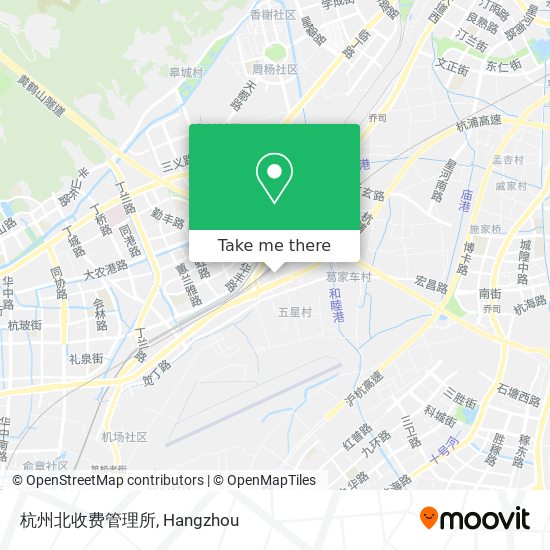 杭州北收费管理所 map