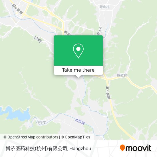 博济医药科技(杭州)有限公司 map