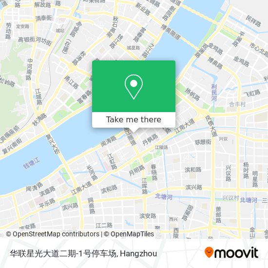 华联星光大道二期-1号停车场 map