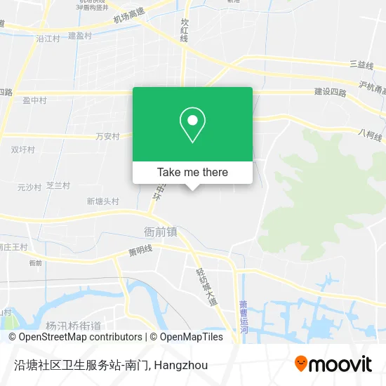 沿塘社区卫生服务站-南门 map