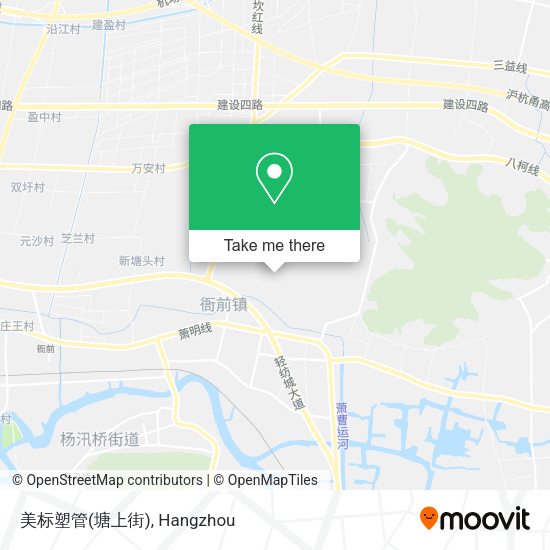 美标塑管(塘上街) map