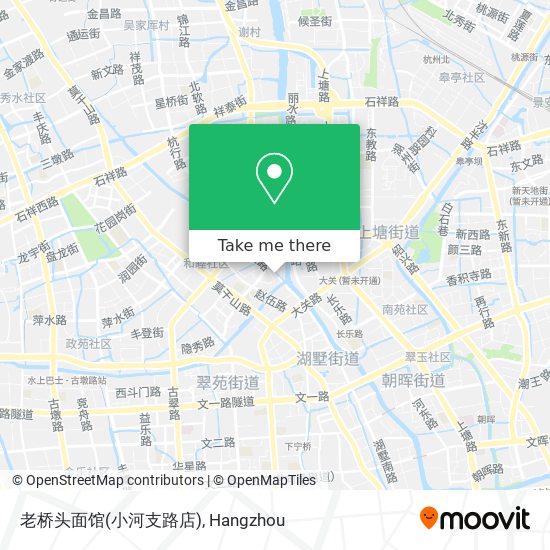 老桥头面馆(小河支路店) map