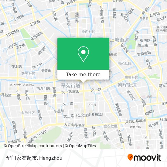 华门家友超市 map