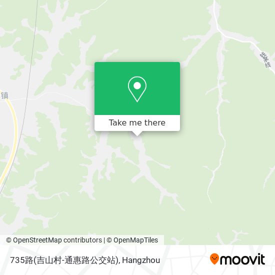 735路(吉山村-通惠路公交站) map