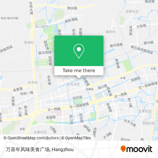万喜年风味美食广场 map