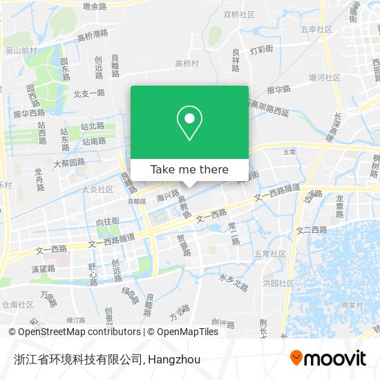 浙江省环境科技有限公司 map