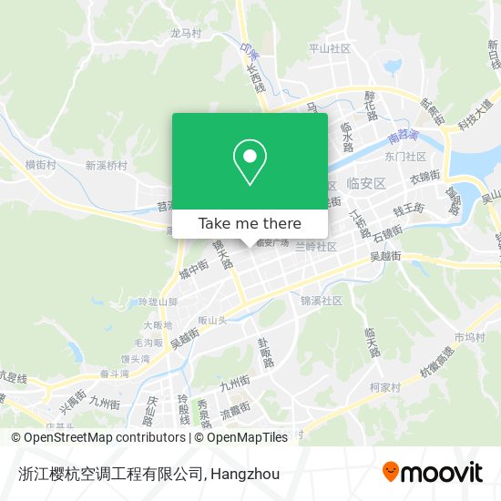 浙江樱杭空调工程有限公司 map