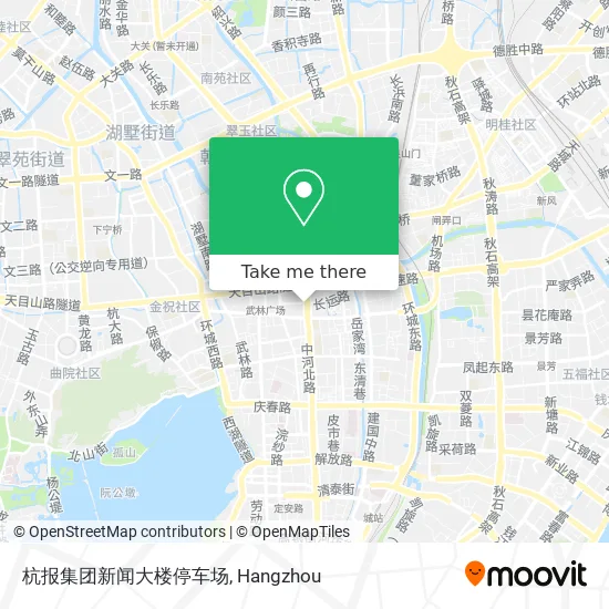 杭报集团新闻大楼停车场 map