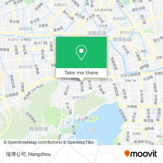 瑞博公司 map