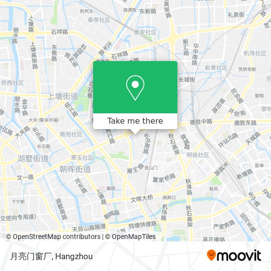 月亮门窗厂 map