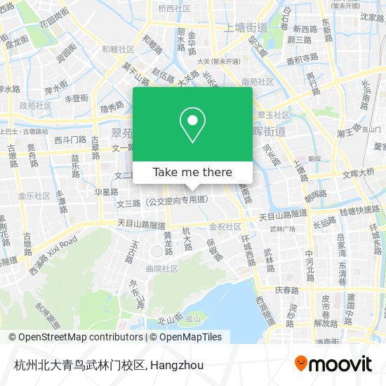 杭州北大青鸟武林门校区 map