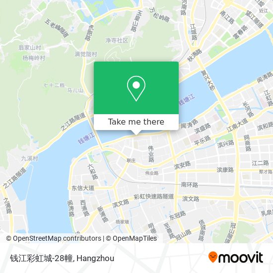 钱江彩虹城-28幢 map