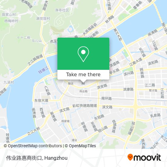 伟业路惠商街口 map
