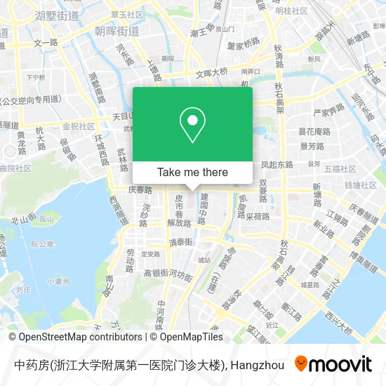 中药房(浙江大学附属第一医院门诊大楼) map