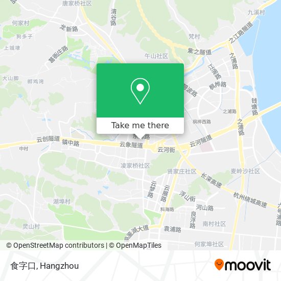 食字口 map