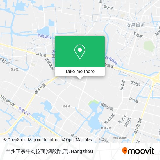 兰州正宗牛肉拉面(绸段路店) map