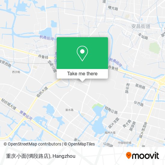 重庆小面(绸段路店) map