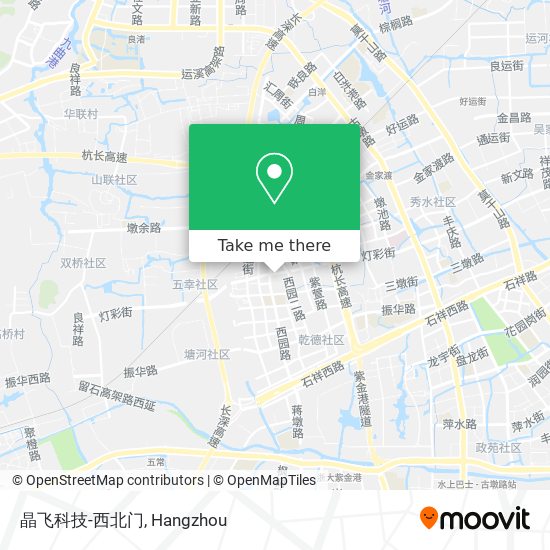晶飞科技-西北门 map