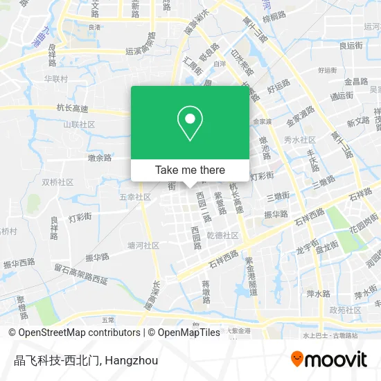 晶飞科技-西北门 map