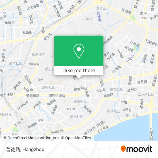 普德路 map