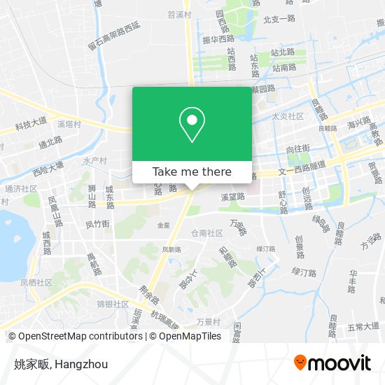 姚家畈 map