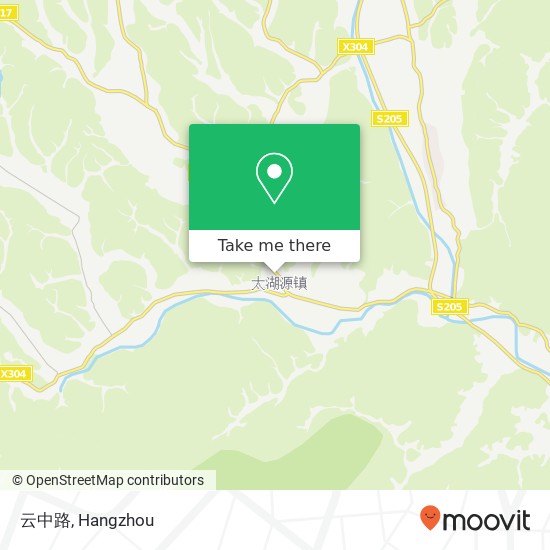 云中路 map