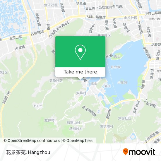 花景茶苑 map