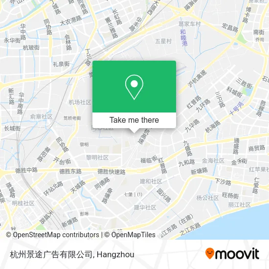 杭州景途广告有限公司 map