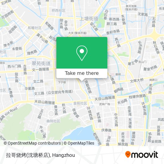 拉哥烧烤(沈塘桥店) map
