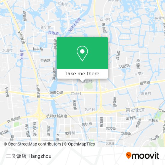 三良饭店 map
