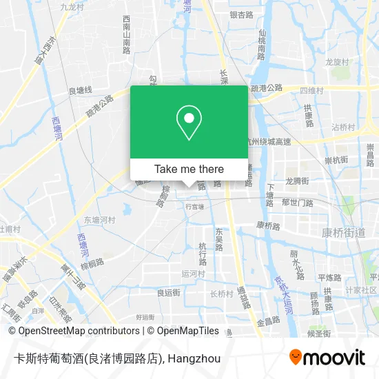 卡斯特葡萄酒(良渚博园路店) map