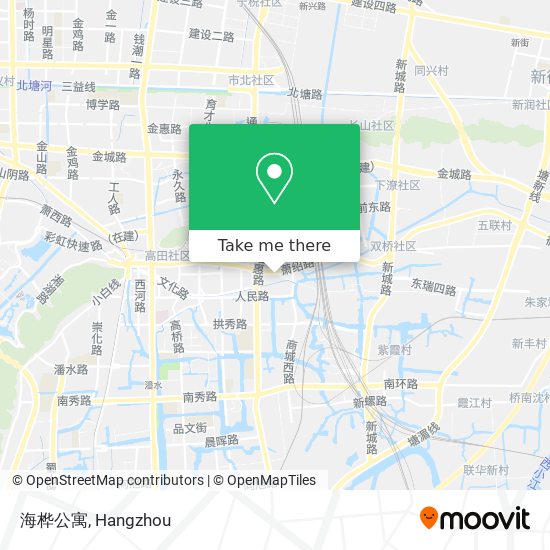 海桦公寓 map