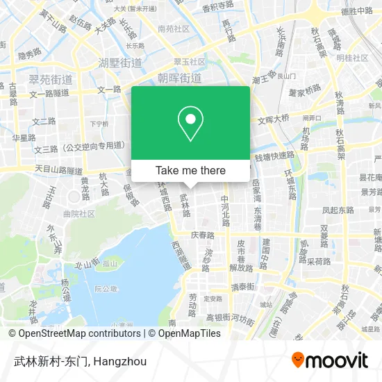 武林新村-东门 map