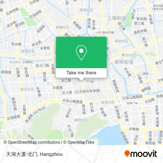 天湖大厦-北门 map