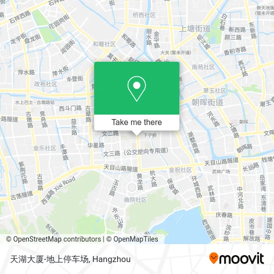 天湖大厦-地上停车场 map