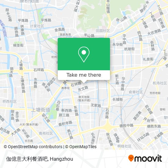 伽億意大利餐酒吧 map