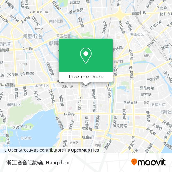 浙江省合唱协会 map