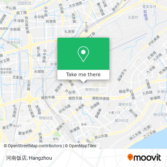 河南饭店 map