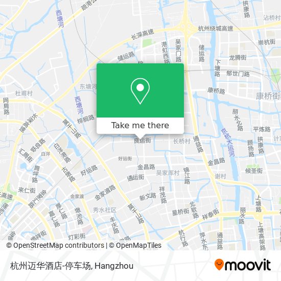 杭州迈华酒店-停车场 map