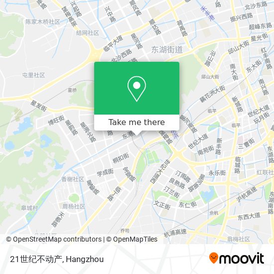 21世纪不动产 map