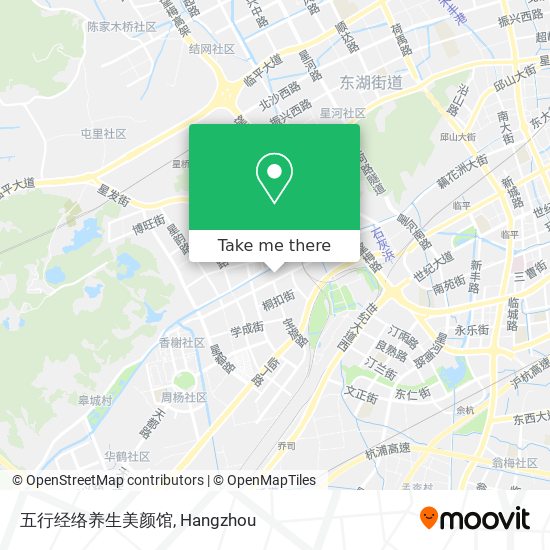 五行经络养生美颜馆 map