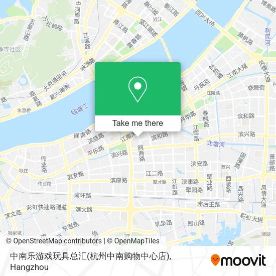 中南乐游戏玩具总汇(杭州中南购物中心店) map