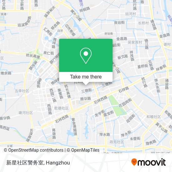 新星社区警务室 map