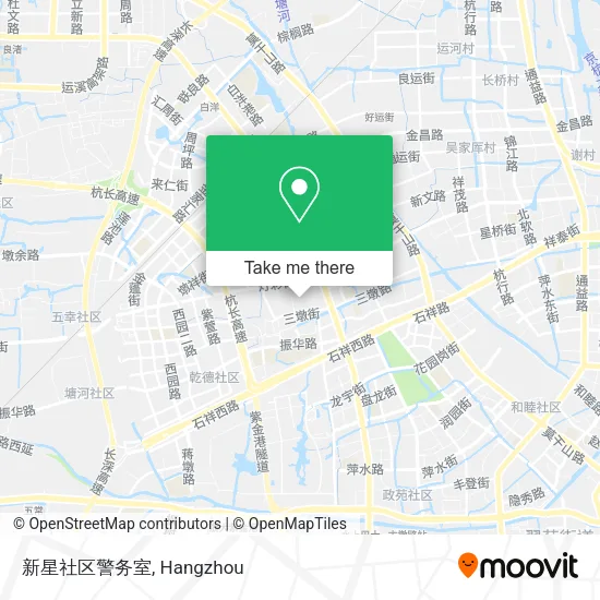 新星社区警务室 map