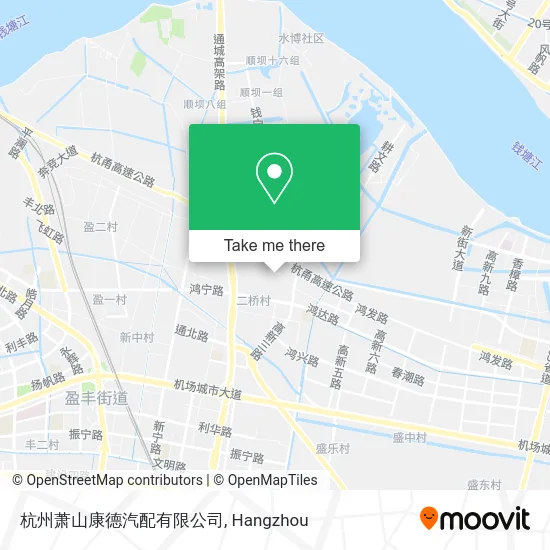 杭州萧山康德汽配有限公司 map